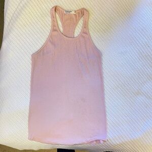 Stateside Pink Racerback Tank Top